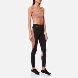 Adidas Stella McCartney Leggings XS Climacool Black Rose Athletic Train Ultimate